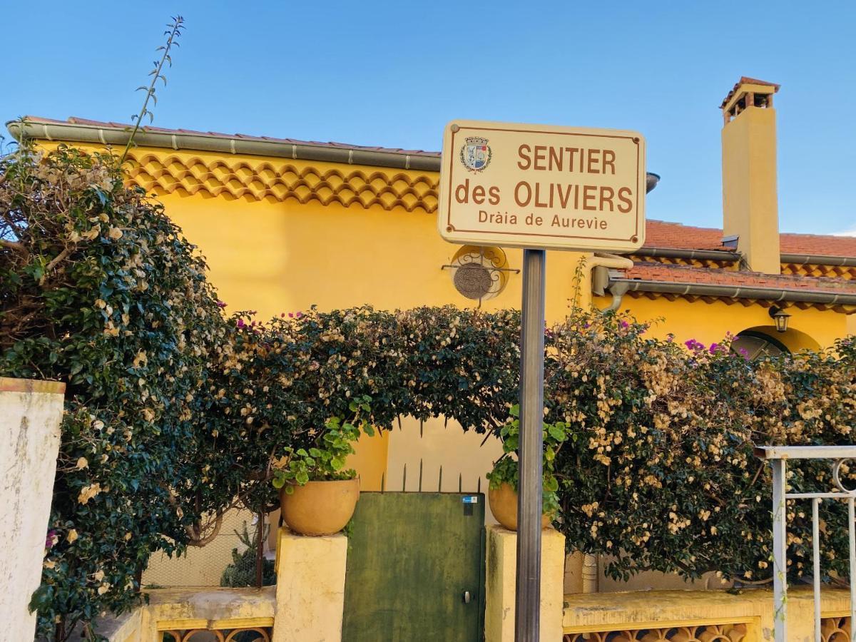 Le Vigia-Vue Mer-Terrasse-Climatisation-Parking Menton Exterior photo
